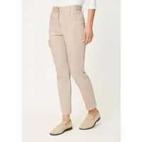 Olsen Stoffhose Hose im Cropped-Style mit elegantem Glanz