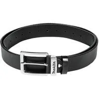 Ledergürtel Schwarz Gr. L, Werkzeuggürtel schwarz, E-05365