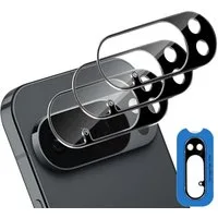 SmartUP Displayschutzglas für Google Pixel 10 Pro XL Kamera Schutz Panzerfolie Linse Hartglas 3D für Für Google Pixel 10 Pro XL, kompletter Kameraschutz