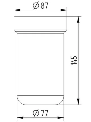 AVENARIUS Ersatzglas für Bürstengarnitur 1002253905