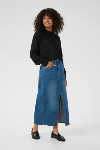 Langarm-Bluse KAdina Regular fit black