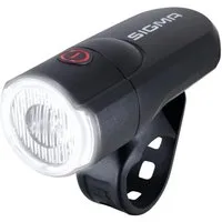 SIGMA Fahrradbeleuchtung Sigma Batterie-Scheinwerfer Aura 30 K~ Sigma LED schwarz 30 Lux Licht
