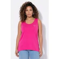 Angel of Style Longtop Longtop A-Linie Herz-Stickerei