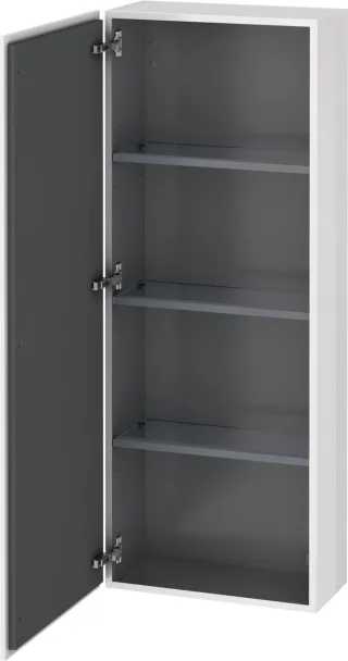 Duravit L-Cube Halbhochschrank Weiß Hochglanz 500x243x1320 mm - LC1169L8585 LC1169L8585