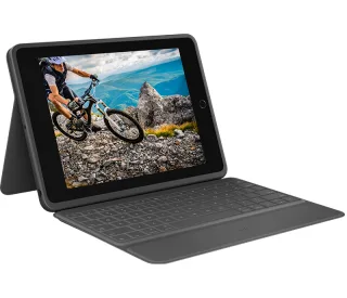 Logitech Rugged Folio | 920-009318 | Tastatur und Foliohülle - Apple Smart connector