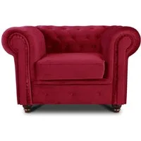 Sofnet Ohrensessel Asti 1, Chesterfield Sessel, Sofagarnitur, Glamour Couch