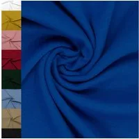 MAGAM-Stoffe Stoff "Noah", Bündchenstoff Feinstrick uni einfarbig ÖKO-TEX Meterware ab 50cm