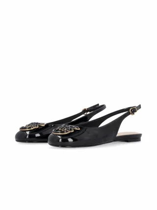 PINKO Sling Back Schwarz