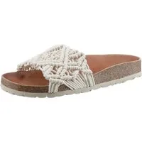 VERBENAS Raga Knots Digital Pantoffel Sommerschuh, Pool Slides, Flat in gehäkeltem Look