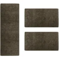 casa pura Hochflor-Bettumrandung Sphinx, 11 Farben, Teppichläufer, ideal im Schlafzimmer, Höhe 9 mm, (3-tlg), Shaggy