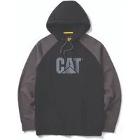 CAT CATERPILLA Hoodie Caterpillar Hoodie mit kontrastfarbenen Ärmeln 1050024