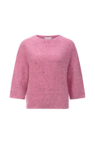 Rich & Royal - Seamless Neps Yarn Crew pink radiance - Gr. - M