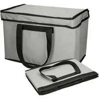 elasto Kühlbox mit Tragehenkel faltbare Isoliertasche 35L Stauraum