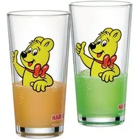 Ritzenhoff & Breker Gläser-Set HARIBO Thumbs Up, 380 ml, 2-tlg., Glas, spülmaschinengeeignet