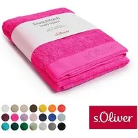 s.Oliver Duschtuch s.Oliver, Premium Qualität, 600 gr/m², auch als Sets erhältlich, Walkfrottier (1-St), große Farbauswahl, auch als Handtuch, Waschhandschuh, Gästetuch