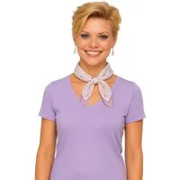 Moschen-Bayern Nickituch Halstuch Damen klein Nickituch Sommer Baumwolle Rosa