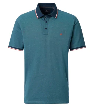 CASAMODA - Polo-Shirt türkis - Gr. - XXL