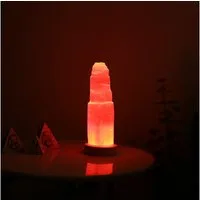 Heimtex Tischleuchte Selenite Crystal Stone Lamp–USB LED Color Changing available in 3 Size