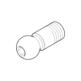 Dornbracht Kugel,sbr 1/2npt o.m. - 092140016-47 champagne