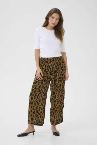 Casual Hose KAmille Loose fit animal
