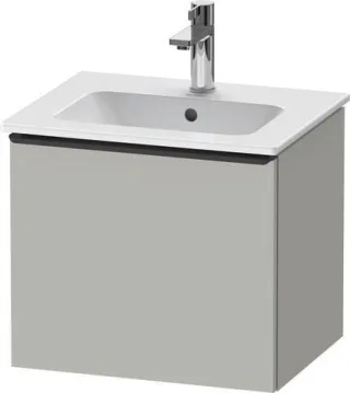 Duravit D-Neo Waschtischunterbau wandhängend Betongrau Matt 510x402x440 mm - DE42600BD070000 DE42600BD070000
