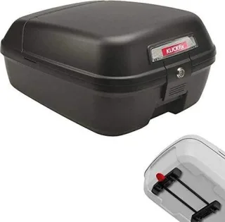 Klickfix Citybox für Racktime schwarz