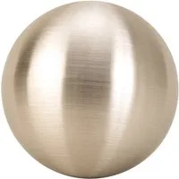 Geschenkestadl Dekokugel Dekokugel silber gebürstet Teichkugel Rosenkugel Edelstahl 4 Größen