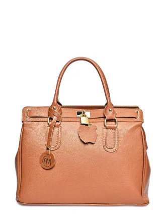 Roberta M Braun Rindsledertasche