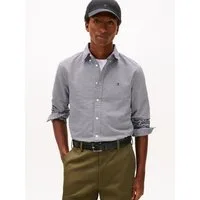 Tommy Hilfiger Langarmhemd HERITAGE OXFORD GINGHAM Regular fit, Button-down-Kragen, kariert