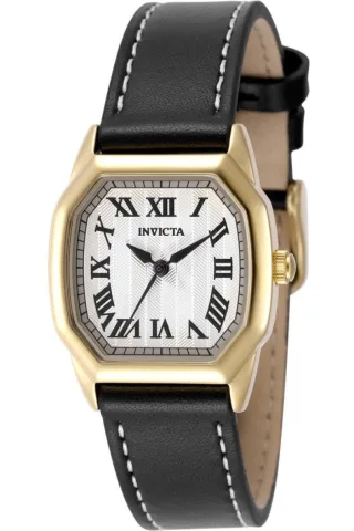 Invicta Wildflower 50589 Damenuhr - Quarzwerk - Edelstahl mit silbernem Zifferblatt - 27 mm