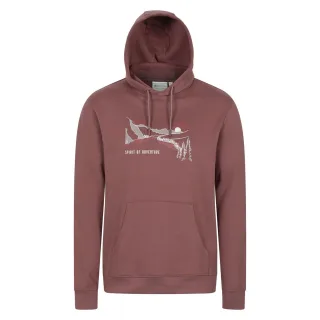Mountain Warehouse - "Spirit Of Adventure" Kapuzenpullover für Herren (Braun)