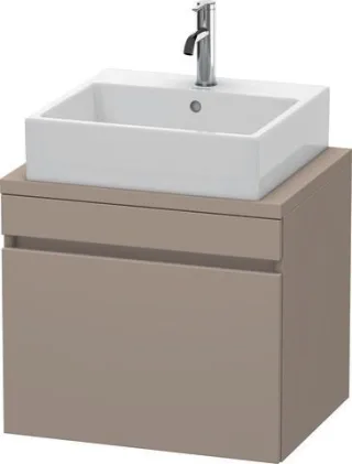 Duravit DuraStyle Konsolenwaschtischunterbau wandhängend Basalt Matt 600x478x512 mm - DS530004343 DS530004343