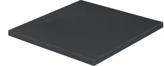 Duravit Stonetto Duschwanne Anthrazit Matt 1000x1000 mm - 720167680000000 720167680000000