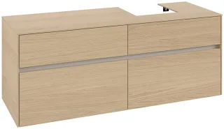 Villeroy & Boch Waschtischunterschrank Collaro C10200 1400x548x500mm Nordic Oak C10200VJ