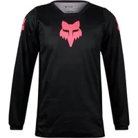 Fox Racing Motocross-Shirt 180 Blackout 2023 Mädchen Motocross Jersey Atmungsaktiv
