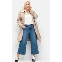 Sheego Jeansshorts 7/8-Jeans