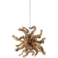 Licht-Erlebnisse Dekofigur BALI, Wurzelholz B: 40 cm Handarbeit Unikat hängend