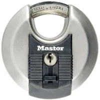 Master Lock Vorhängeschloss mit Sicherheitsklasse 8 M40EURDCC Diebstahlalarm