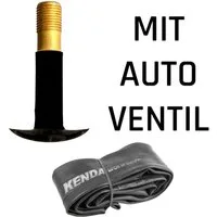 KENDA Fahrradschlauch Schlauch, 14 Zoll, (Einzelpack, 1-St), Fahrradschlauch 12 - 29 Zoll Auto Schrader Dunlop Französisches Ventil