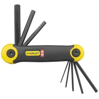 STANLEY Stiftschlüssel-Set im Halter, metrisch, 8-tlg. - 2-69-264