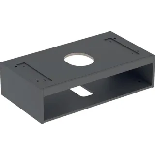 Geberit VariForm Korpus für Unterschrank für Aufsatzwaschtisch mit einer Schublade B=90cm, weiß, 244 244817001