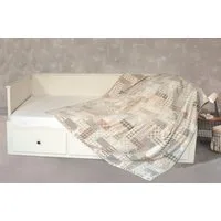 Wohndecke Kaschmirtouch, KiNZLER, elegantes Allover-Design, Kuscheldecke, bedruckt, 150x200 cm