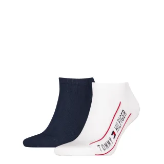 Tommy Hilfiger - Sneaker-Socken im 2er-Pack blau/weiß - Gr. - 42
