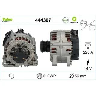Valeo Generator  220A Ford Kuga Tourneo Transit