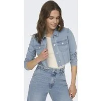 ONLY Jeansjacke ONLWONDER LS CROPPED DNM JACKET GUA NOOS