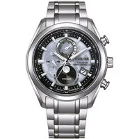 Citizen Funkchronograph Tsuki-yomi BY1010-81H, Armbanduhr, Herrenuhr, Solar, Titan, Stoppfunktion, Mondphase