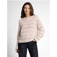 TOM TAILOR Strickpullover mit Streifen Muster