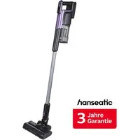 Hanseatic Akku-Bodenstaubsauger HVS330700VBCJ inkl. Turbobürste, Wandhalterung, 700 ml Staubkapazität, 330 W, beutellos, inkl. 3 Jahre Herstellergarantie