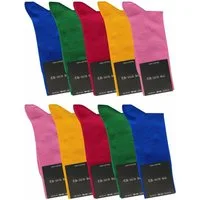 ca·wa·so Businesssocken für Herren aus 100 % Baumwolle - Reine Baumwollsocken - Weiche Socken (10 Paar) Doppelt verstricktes Garn und gekämmte Baumwolle für lange Haltbarkeit