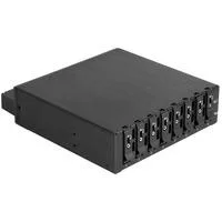 5.25" Wechselrahmen für 8 x M.2 NVMe SSD mit Slim SAS SFF-8654